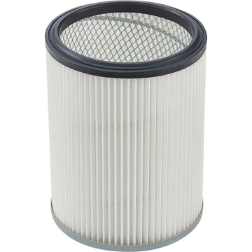 Replacement HEPA Filter For Cat C16V Wet/Dry Vacuum by Global Industrial – Stainless Steel, White, Model CRP1015