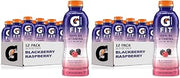 Gatorade Fit Electrolyte Beverage,Healthy Real Hydration,Blackberry Raspberry,16.9.oz Bottles,(Pack of 24)