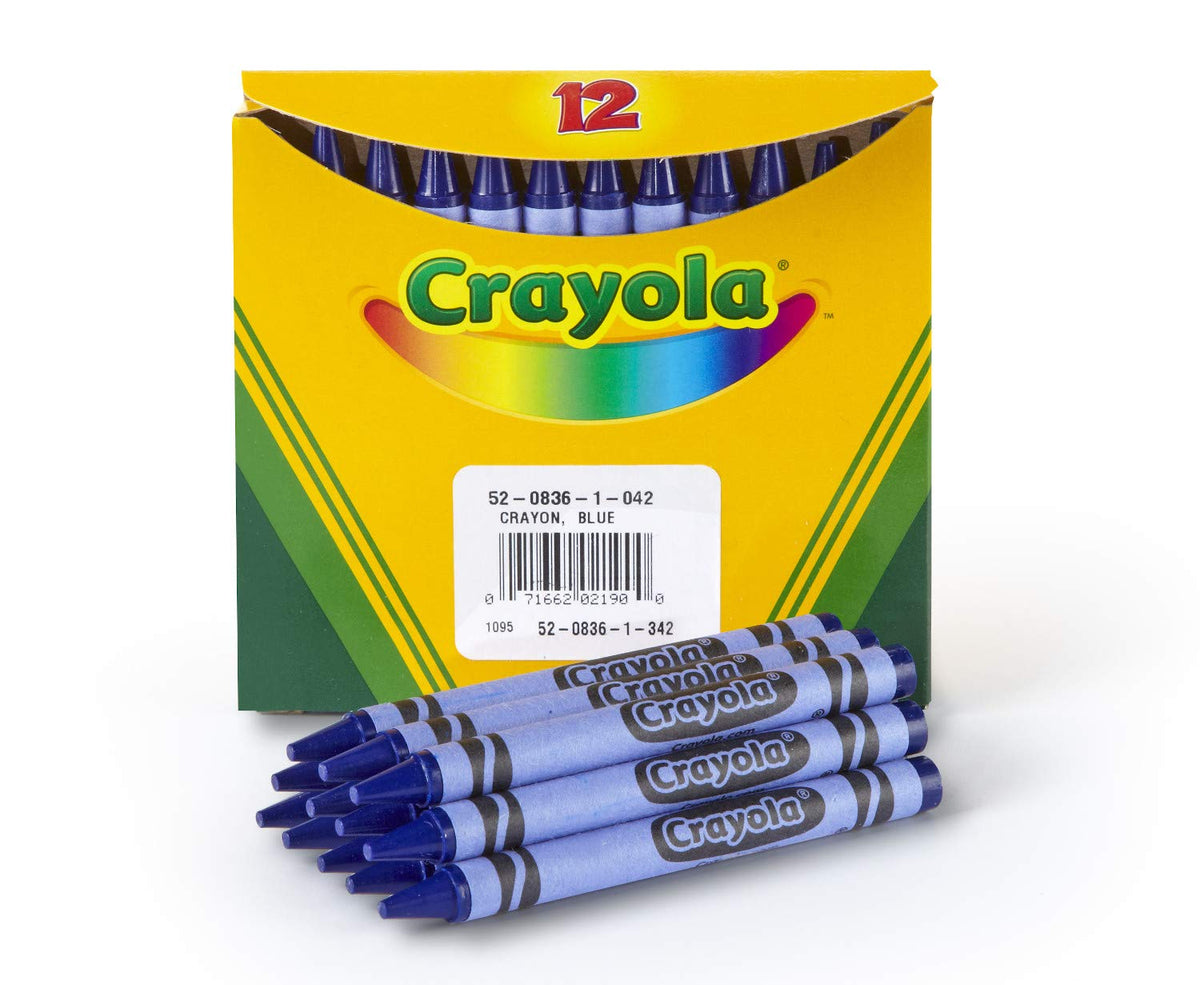 Crayola Blue / 1 Count (Pack of 1) / Classic Crayons