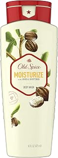 Old Spice Mens Body Wash Moisturize With Shea Butter, 16 Fl Oz