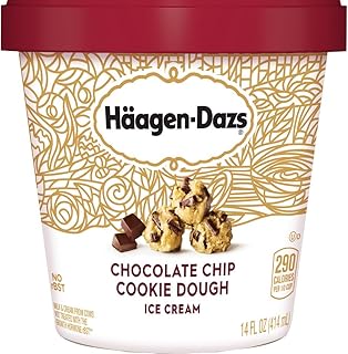Häagen-Dazs Haagen-Dazs, Chocolate Chip Cookie Dough Ice Cream, 14 oz (Frozen)