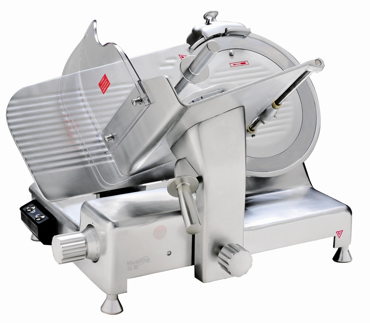 Commercial Meat Slicer by Eurodib – Anodized aluminum body, Stainless steel blade, Model HBS-350L