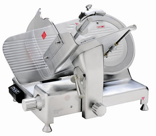 Commercial Meat Slicer by Eurodib – Anodized aluminum body, Stainless steel blade, Model HBS-350L