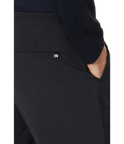 OTC Tech Chino Black 40 by TravisMathew – 40W x 32L, Polyester, Black, Model 1MAA242