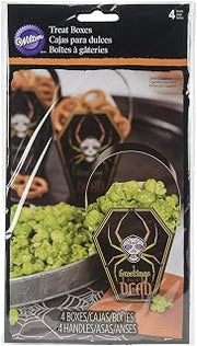 Wilton 1912-0452 Deadly Soiree Coffin Treat Bag, Assorted