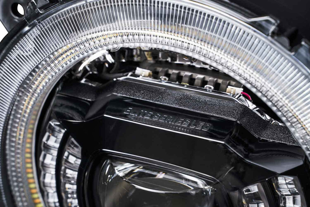 Elite LED Headlights compatible with Jeep JL Wrangler 2018 by Diode Dynamics – Elite Max, White, Model DD5165