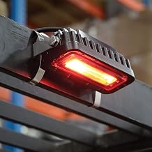 Global Industrial Side-Mount LED Forklift "Red Zone" Pedestrian Safety Warning Light