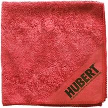 HUBERT Microfiber Cleaning Towel Red - 16"L x 16"W 12 Per Pack