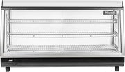 Migali C-HCT48-S 48" Wide Heated Counter-top Display Case, Straight Glass, Front & Rear Sliding Doors