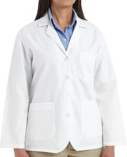Red Kap Women's Lapel Counter Coat