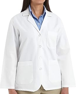 Red Kap Women's Lapel Counter Coat