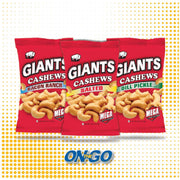 GIANTS SUNFLOWER SEEDS Dill Pickle / 4 Ounce (Pack of 8) Cashews