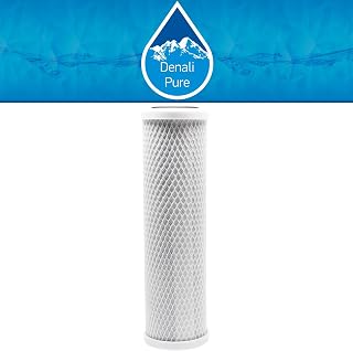 Compatible with Everpure CGS-10 EV910010 Activated Carbon Block Filter | Universal 10 inch Filter Compatible with EVERPURE CGS-10 SINGLE SERIES 10" HOUSING