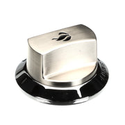 Knob, Burner Vlave Max-Simmer - Genuine OEM Replacement Part by American Range – Stainless Steel, Model R32314