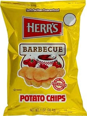 HERR'S Barbecue Potato Chips, Pack of 84 bags