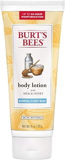 Burt's Bees Naturally Nourishing Milk & Honey Body Lotion 6 oz (Pack of 2)