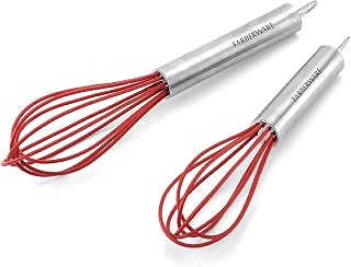 Farberware Professional Silicone Mini Whisks (Red, Set of 2)