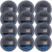 Men+Care 3-in-1 Ultra Hydra Cream for Dry Skin by Dove – 2.53 Fl Oz (Pack of 12), Pack of 12