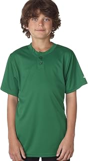 Badger B-Core Youth Placket Jersey XS Kelly