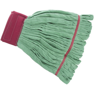 Microfiber Mop with 7" W Ribbed Band Green Set of by HUBERT – Pack of 3, Model AWM99LG7