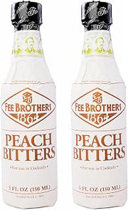 Fee Brothers Peach Cocktail Bitters - 5 oz - 2 Pack
