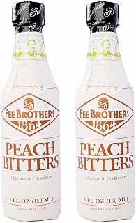 Fee Brothers Peach Cocktail Bitters - 5 oz - 2 Pack