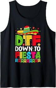 Cinco De Mayo Mexican Fiesta Funny Party Tank Top