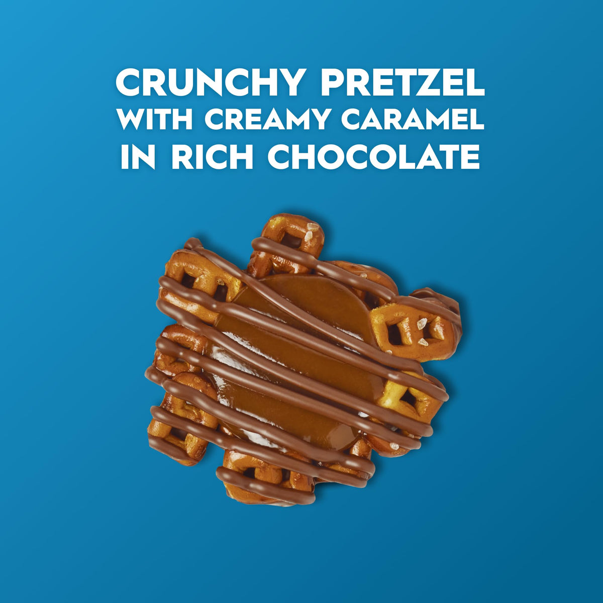 Pretzel Milk Chocolate by Snappers – 6 Ounce (Pack of 6), Pack of 6