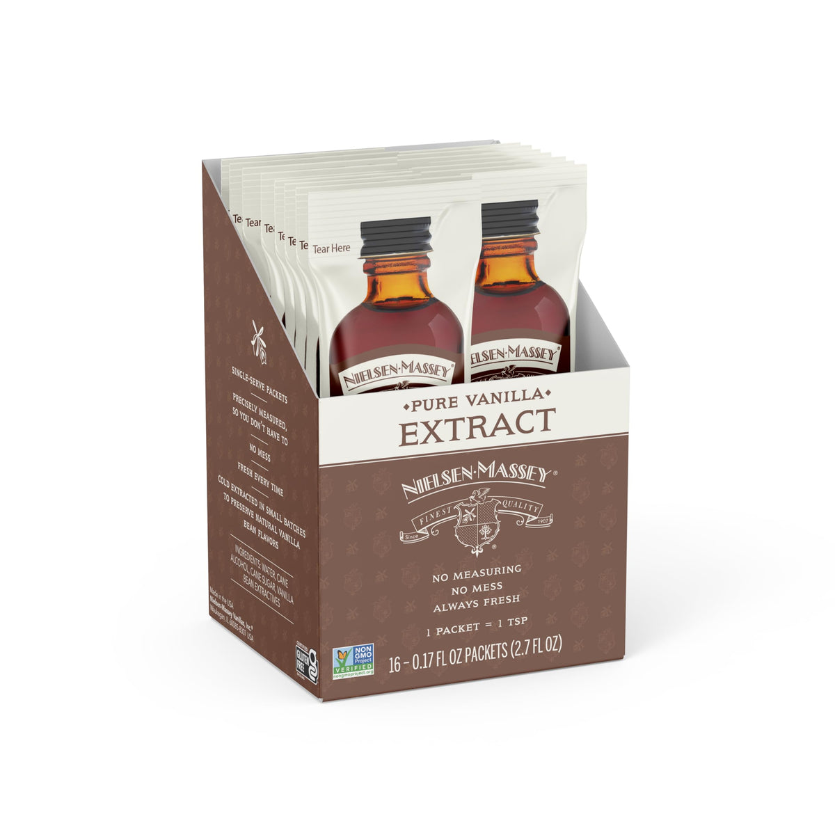 Single Serve Pure Vanilla Extract by Nielsen-Massey – 2