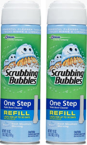 18 Oz. Automatic Toilet Bowl Cleaner Refill by Scrubbing Bubbles – Pack of 2, Model 70762