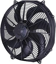 Spal 30102082 Puller Fan (16In High Performance ; Paddle Blade; For Use W/ 40Amp Fuse at 13V), 1 Pack