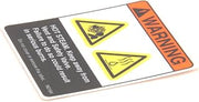Bki Decal, Hot Steam Safety Valve N0164 - Genuine OEM Replacement Part