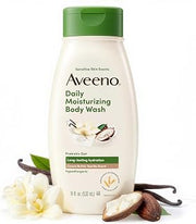 Aveeno Daily Moisturizing Body Wash, Cocoa Butter Vanilla, 18 fl. oz