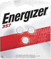 Energizer 357/303 Batteries 1.5V Silver Oxide Button Cell 3pk, 3 CT