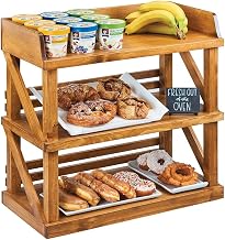 Madera Collection – Three-Tier Shelf Riser – 24W x 12.25D x 24H – Reclaimed Wood