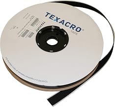Velcro USA HOOK 70/BLK07525 70/71 TEXACRO Adhesive-Backed Hook-Side Only: 3/4" x 75 ft., black