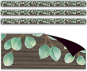 Teacher Created Resources Eucalyptus Magnetic Border, 24 Feet Per Pack, 3 Packs