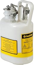 Justrite HPLC Waste Can,1 Gal,EDPM