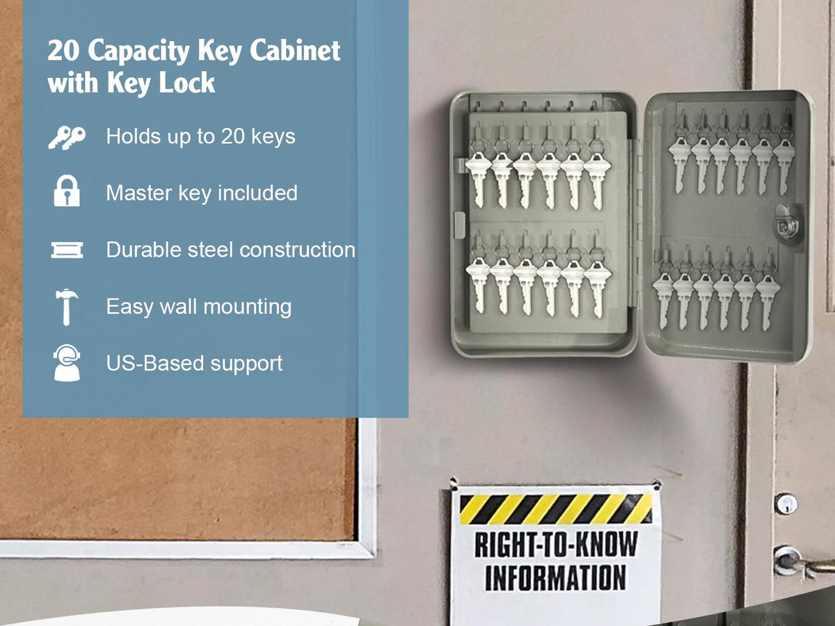 Barska 48 Keys / Beige / 1 Security Lock Boxes