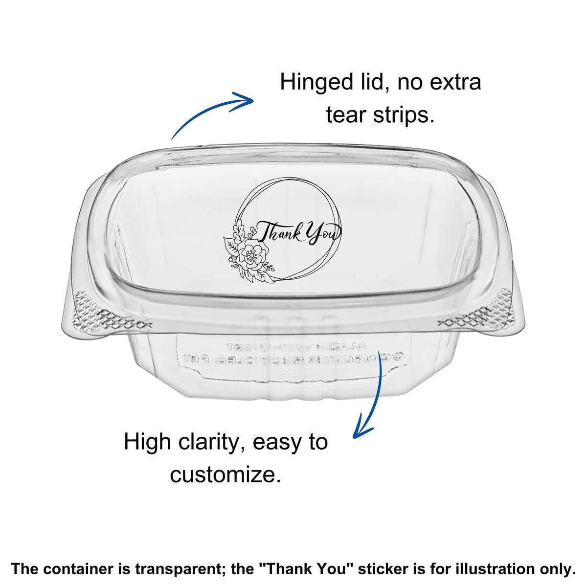 KODA CUP 4oz / Clear / 4.0 fluid_ounces Clamshell Take Out Containers