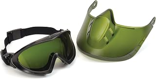 Pyramex Capstone Shield Safety Goggles Face Shield