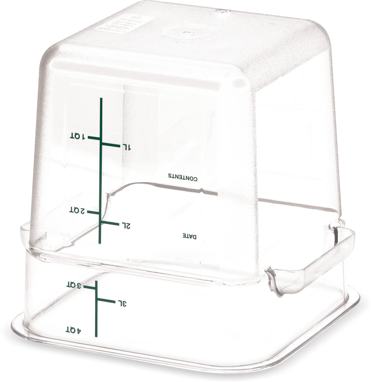 Carlisle FoodService Products 6 / Clear / 4 Quart Container Container Sets