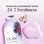 Body Wash for Women by Olay – 22 Fl Oz (Pack of 1), White