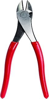 Jonard Tools JIC-2488 High Leverage Diagonal Cutter, Curved head, Dipped Handles