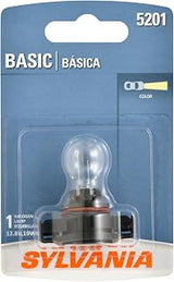 SYLVANIA 5201 Basic - Incandescent Halogen Light Bulb for Fog and Daytime Running Lights (Contains 1 Bulb)