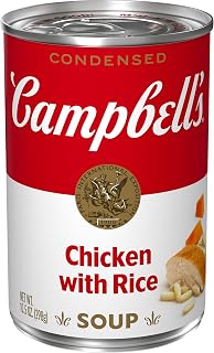 Campbell's Condensed Chicken and Rice Soup, 10.5 oz Can