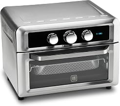 Toastmaster Air Frying Toaster Oven with Convection - Stainless Steel Air Fryer with Toaster & Oven with Adjustable Temperature Control