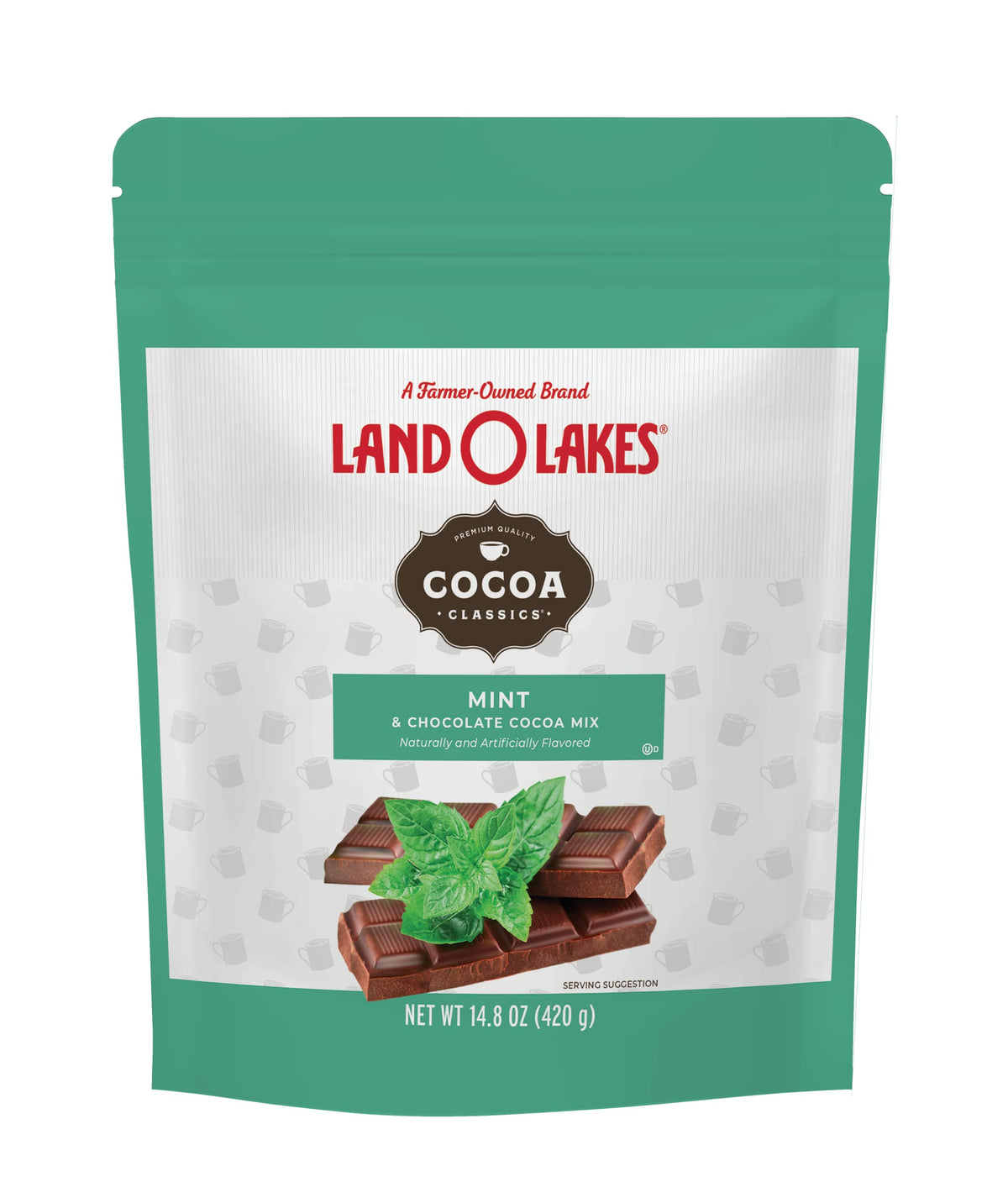 Land O Lakes Mint (New) / 14.8 Ounce (Pack of 1) / Brown Cocoa