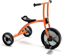 Circle Line Tricycle Kids Ride On, Orange, Large