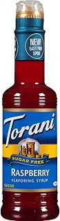 Torani Sugar Free Raspberry Syrup, 12 Ounce